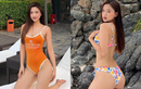 Bạn gái cầu thủ Minh Vương diện bikini lộ vòng 1 "căng tràn bờ"
