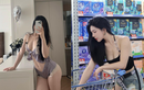 Hot girl từng gây “náo loạn siêu thị” diện đồ ngủ cực gợi cảm