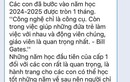 Vừa lớp 1, phụ huynh muốn trích quỹ lớp “nhận trước cô lớp 2“