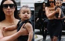 Con gái Kim Kardashian sành điệu dạo phố Paris