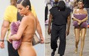 Vợ Kanye West lấy gối che ngực sau khi bị chỉ trích khoe thân lố