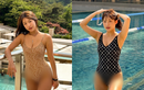 Hot girl xinh đẹp thường xuyên diện bikini liền thân khoe dáng săn chắc