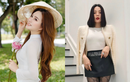 Hot face sao Việt: Lệ Quyên khoe chân dài khi diện tất lưới