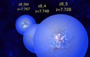 Phát hiện thiên hà chứa bong bóng khí chồng lên nhau đến từ thời kỳ đen tối của vũ trụ	
