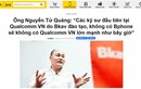 BKAV sẽ khởi kiện trang tin cắt xén phát biểu CEO Nguyễn Tử Quảng