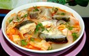 Học nấu canh chua cá hồi cho người tim mạch