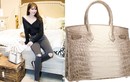 Cận cảnh túi Hermes Birkin đắt đỏ bị nghi hàng nhái của Ngọc Trinh  