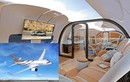 Độc lạ: máy bay Airbus mở toang trần cho khách ngắm trời mây