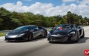 McLaren 650 Spyder & Lamborghini Huracan không hẹn mà gặp