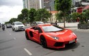 Siêu xe tiền tỷ Lamborghini Aventador lăn bánh trên phố Việt 