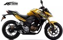 Cận cảnh môtô giá rẻ Honda CB190R và CBF190R mới