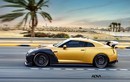 Dân chơi Bahrain “độ hết bài” Nissan GT-R vàng carbon