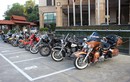 Dàn xế khủng Harley-Davidson ''xếp lốp'' tại HN