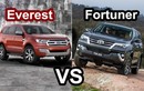 Toyota Fortuner và Ford Everest phiên bản 2016 “đối đầu“