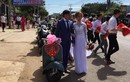 "Xế nổ" Vespa cổ rước dâu tại Đồng Nai gây sốt mạng