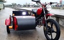 Xe máy Honda Wave độ sidecar 3 bánh cực độc tại Bình Định 