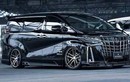 "Chuyên cơ mặt đất" Toyota Alphard siêu ngầu với gói độ mới