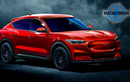 Xe SUV Ford Mach E chạy điện "lộ hàng" giống Mustang