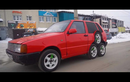 Dân chơi Nga tự chế xe hatchback Fiat Uno 8 bánh