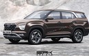 Hyundai Creta 7 chỗ, giá rẻ lần đầu tiên chạy trên đường phố