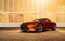 Lexus LC 500 2021 mới thêm màu cam ánh kim Blazing Carnelian