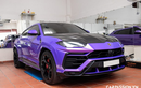 Lamborghini Urus hơn 20 tỷ khoác "áo tím mộng mơ" ở Sài Gòn