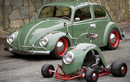 Xe máy 4 bánh làm từ tấm chắn bùn Volkswagen Beetle