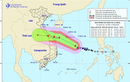 Bão số 5 giật cấp 13, hướng vào Quảng Bình - Quảng Ngãi