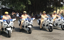 Siêu môtô Yamaha 1300 ở An Giang chỉ dùng để dẫn đoàn