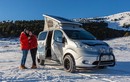 "Nhà di động" Nissan e-NV200 Winter Camper chạy 300km/lần xạc 