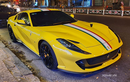 Siêu xe Ferrari 812 Superfast hơn 27 tỷ "thay áo mới" tại Sài Gòn