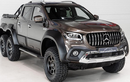 Ngắm Mercedes X-Class 6x6 độc nhất, độ chuyên dụng off-road