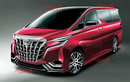 "Chuyên cơ mặt đất" Toyota Alphard 2022 sẽ sử dụng động cơ hybrid