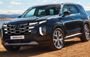 Hyundai Palisade 2022 mới “diện” lưới tản nhiệt mới bề thế hơn