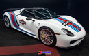 Porsche 918 Spyder "diện áo" Martini cực đẹp, độc nhất Philippines