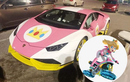 Siêu xe Lamborghini Huracan "làm đẹp" phong cách Công Chúa Peach