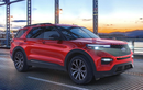 Ford Explorer 2021 chưa bán tại Việt Nam, bản facelift đã lộ diện