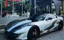 Ferrari 812 Superfast màu camo "độc" về tay 9X Hà thành