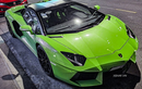 "Soi" Lamborghini Aventador Roadster hơn 20 tỷ xanh cốm ở Sàu Gòn