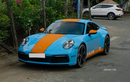 Porsche 911 Carrera của ái nữ đại gia Minh Nhựa độ Gulf Livery