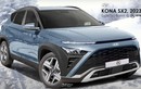 Hyundai Kona 2023 lộ diện - Kích thước lớn và thể thao hơn