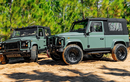 Ngắm bộ đôi Land Rover Defender 90 Restomod "hàng thửa" từ ECD