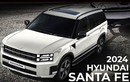 Hyundai SantaFe 2024 lộ thêm ảnh - vuông vức, hiện đại như xe sang