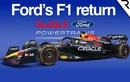 Ford sẽ trở lại giải đua F1 cùng Red Bull Racing