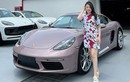 Hằng "Túi" chơi xe tiền tỷ, từ Porsche 718 Cayman đến Land Rover 