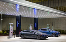 Trạm sạc ôtô điện Mercedes-Benz đầy sang chảnh, sạc 80%/20 phút
