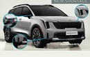 Kia Sportage 2025 lộ diện, sẽ học hỏi thiết kế từ "đàn anh" Carnival