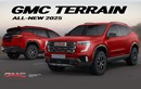 GMC Terrain 2025 nâng cấp ngoại hình, nội thất “ngập” công nghệ