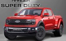 Ford Ranger Super Duty 2026 lộ diện, chờ ngày ra mắt