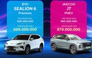 Jeacoo J7 PHEV và BYD Sealion 6 - xe “Tàu” đối đầu ở Việt Nam